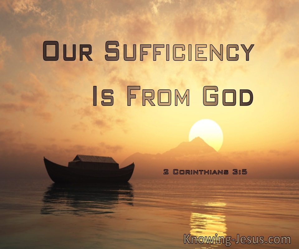 2 Corinthians 3:5 Our Sufficiency Is From God (windows)04:15